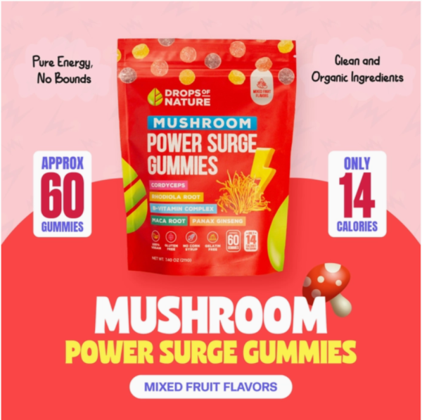 Power Mushroom gummies 2